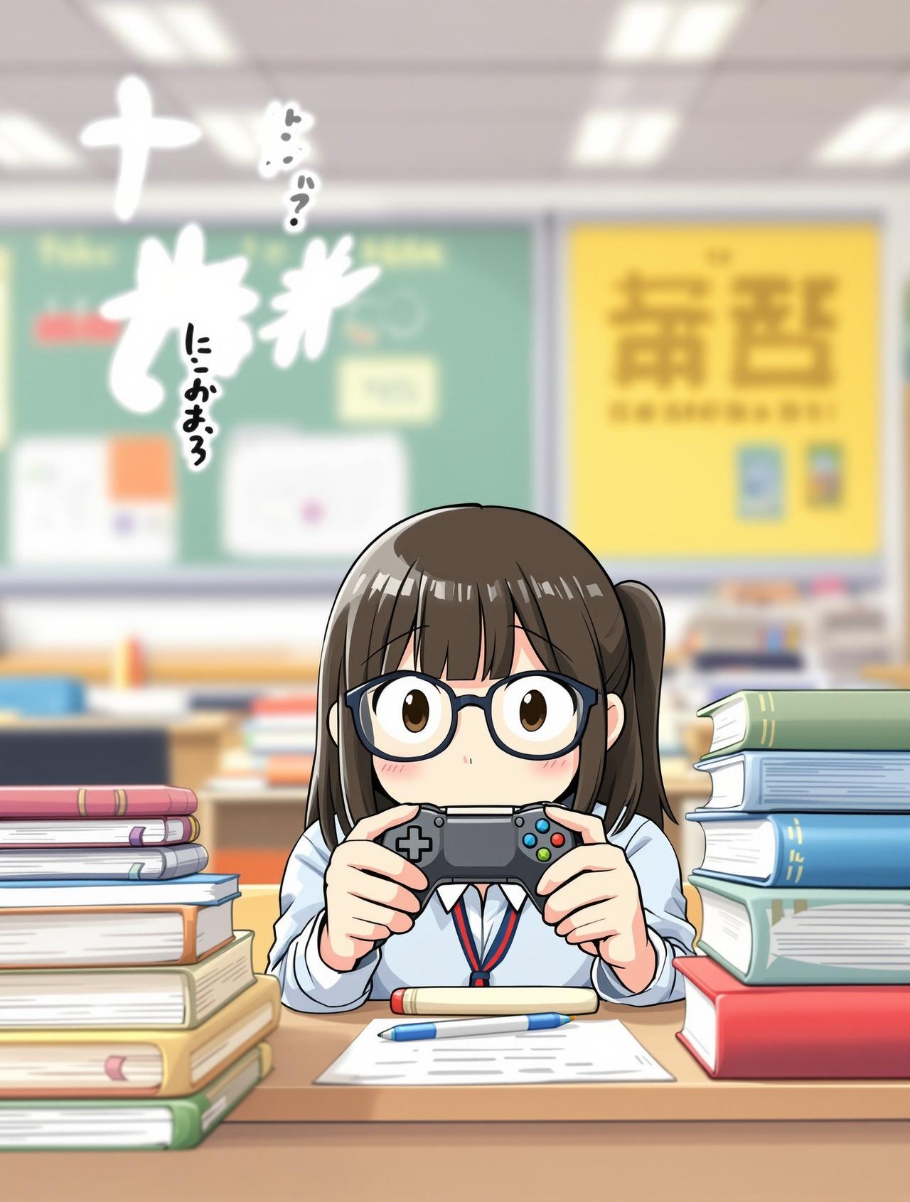 yy漫画作品《学霸的秘密》封面 - 校园日常